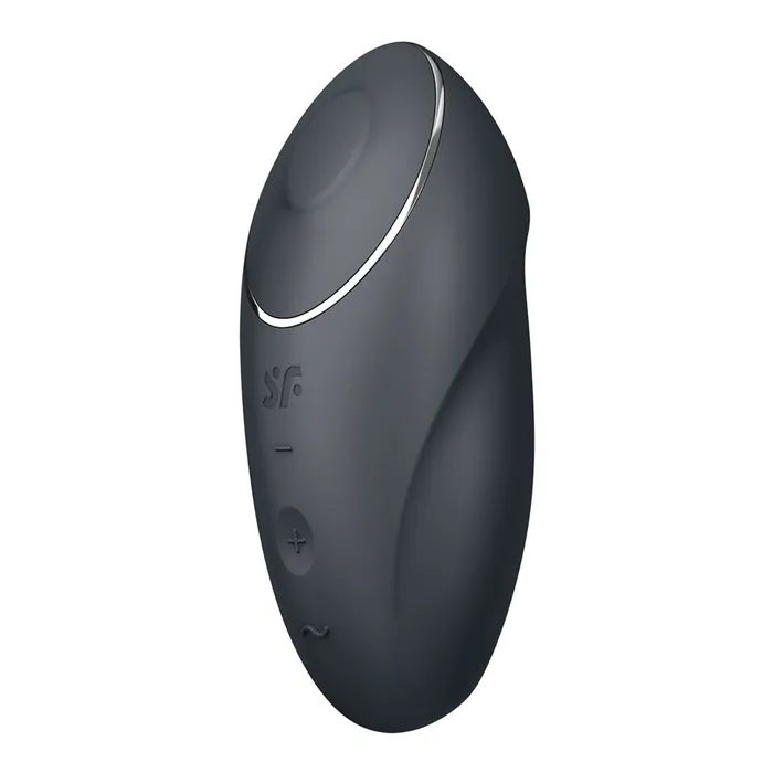 Satisfyer Vibrators Satisfyer Tap Climax 1 Grey USB Rechargeable Pulsing Stimulator Satisfyer Vibrators Satisfyer Tap Climax 1 Grey USB Rechargeable Pulsing Stimulator