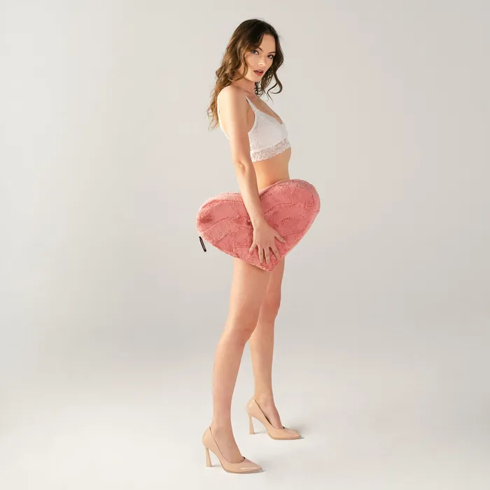 Liberator Liberator Heart Wedge Sensual Positioning Pillow Faux Fur Anal