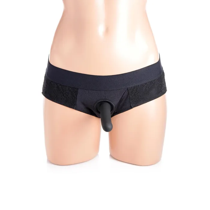 Strap U Lace Envy Lace Crotchless Panty Harness Strap U Female Sex Toys