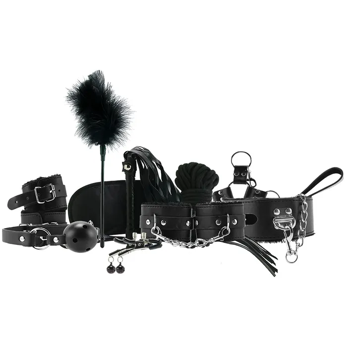 Intermediate Bondage Kit in Black Shots Toys Couples