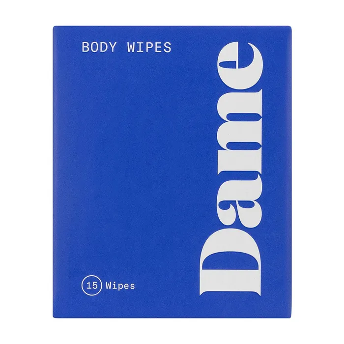 Dame Products Female Sex Toys Dame Body Wipes 15ct