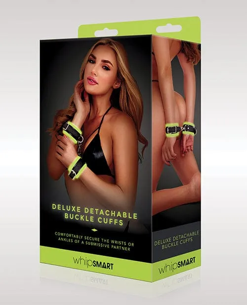 XGEN Dildos Whip Smart Glow In The Dark Deluxe Detachable Buckle Cuffs