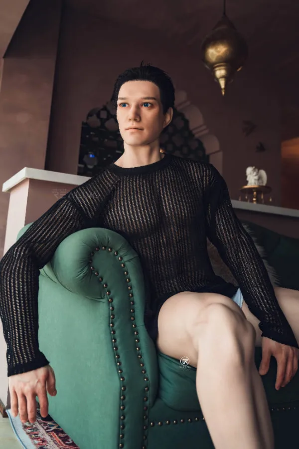 Male Sex Toys Realing Doll 175cm5ft9 Silicone Head Male Sex Doll Robin