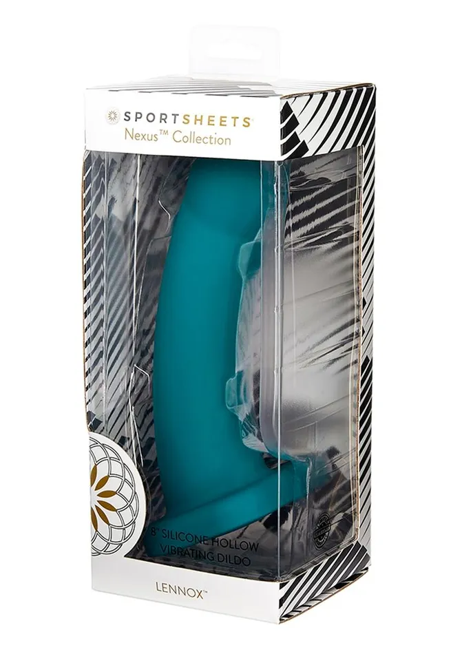 Nexus Collection Nexus Collection By Sportsheets Lennox Silicone Hollow Vibrating Sheath Rechargeable Dildo Female Sex Toys