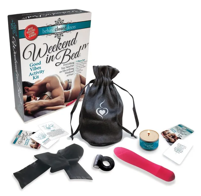 Vibrators Little Genie Weekend in Bed 4 Good Vibes Activity Kit