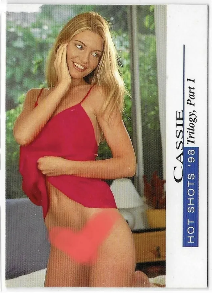 KeatonsKollectibles Vibrators 1998 Hot Shots Trilogy Cassie Trading Card