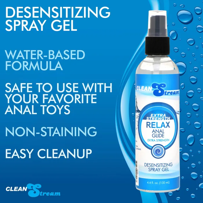 Lubricants XR Brands Extra Strength Desensitizing Lubricant Prolong Enhance Your Passion