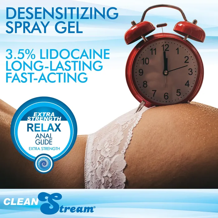 Lubricants XR Brands Extra Strength Desensitizing Lubricant Prolong Enhance Your Passion