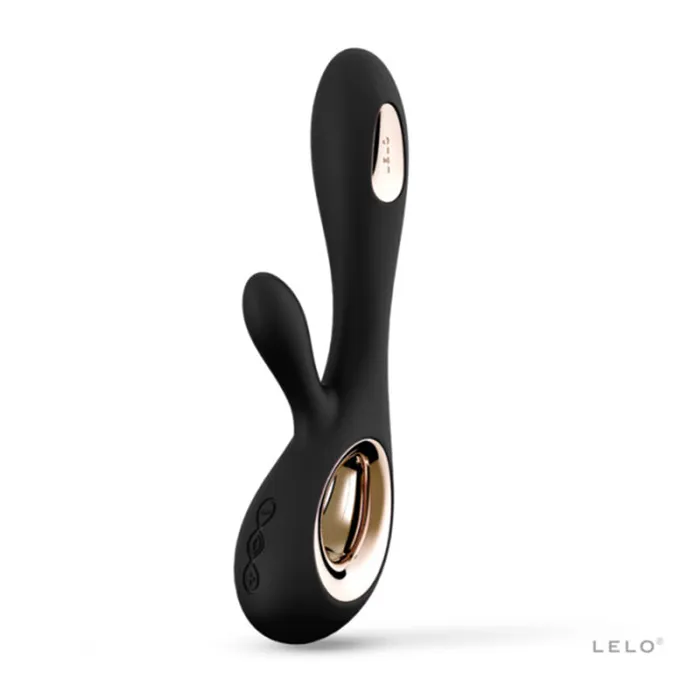 Lelo Vibrators LELO SORAYA WAVE Dual Vibrator Black
