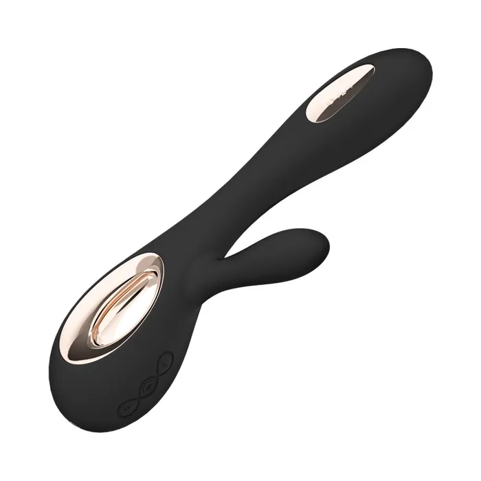 Lelo Vibrators LELO SORAYA WAVE Dual Vibrator Black