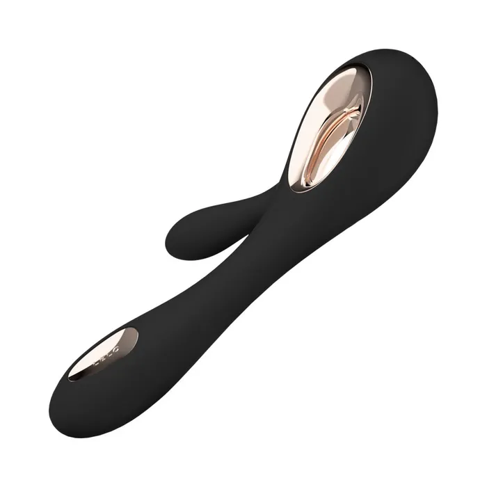 Lelo Vibrators LELO SORAYA WAVE Dual Vibrator Black