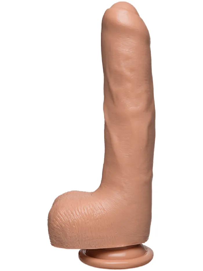 Dildos Doc Johnson The D Uncut D 9 Inch with Balls FIRMSKYN