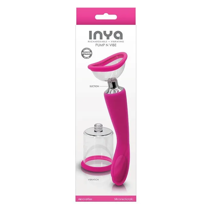 NS Novelties Vibrators NS Novelties Inya Pump Vibe Pink