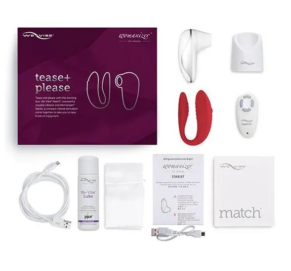 Tease and Please collection by WeVibe Womanizer WeVibe Vibrators