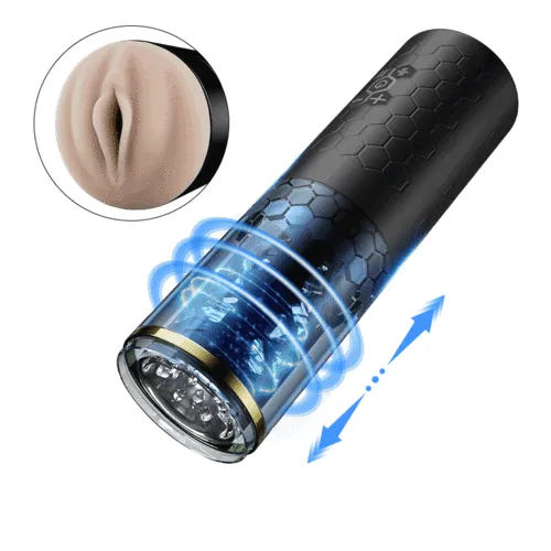 Lusty Age Male Sex Toys Automatic 3D Realistic Vagina Male Masturbation Cup