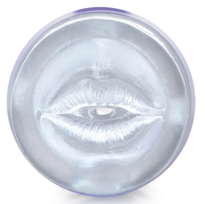 Mistress Courtney Diamond Deluxe Clear Mouth Stroker Curve Toys Male Sex Toys