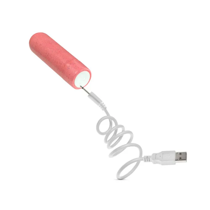 Blush Novelties Female Sex Toys Gaia Eco Rechargeable Bullet Coral