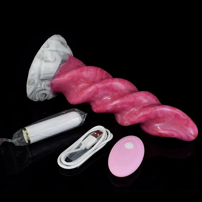 DirtyToyz Anal 84Inch Selvius Spiral Vibrating Tentacle Dildo