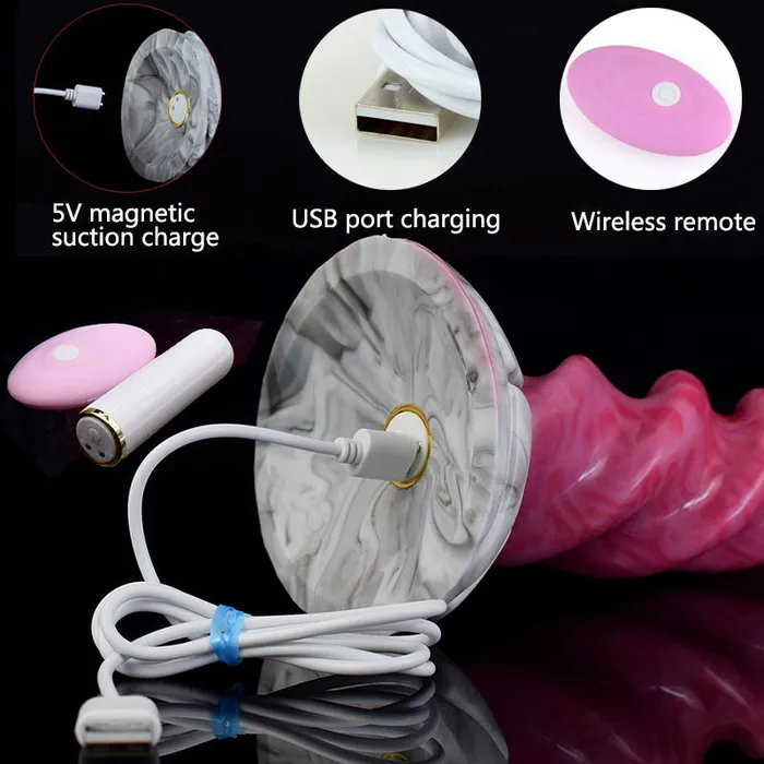 DirtyToyz Anal 84Inch Selvius Spiral Vibrating Tentacle Dildo