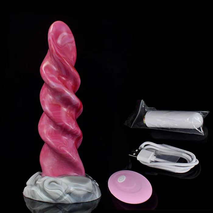 DirtyToyz Anal 84Inch Selvius Spiral Vibrating Tentacle Dildo