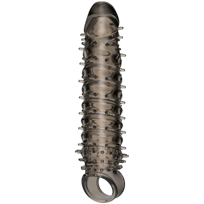 Domlust Male Sex Toys Knotted Dildo Cock Sleeve Jelly Silicone Penis Enlarger Delay Trainer Sex Toy for Men