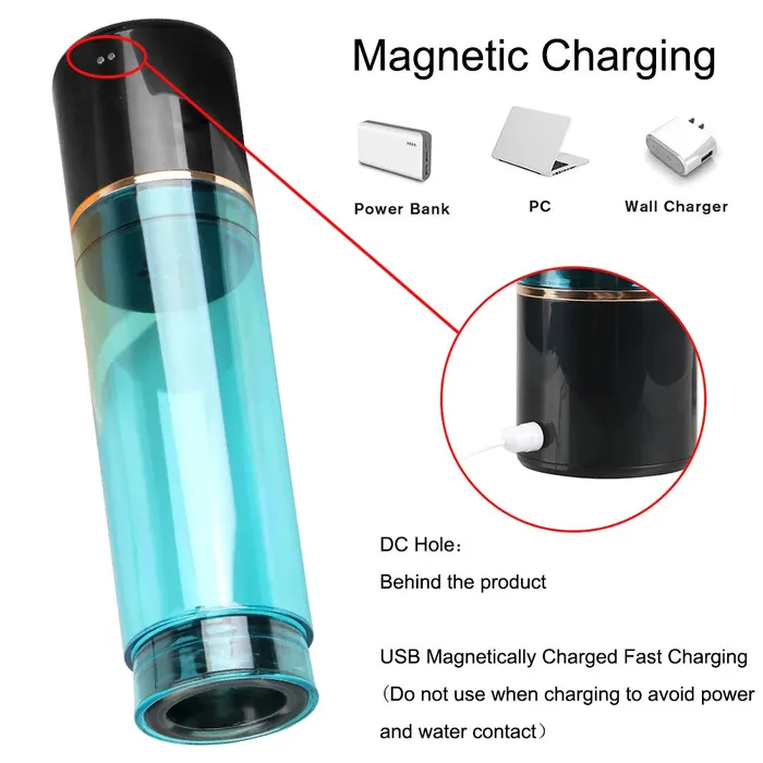 Domlust Male Sex Toys Penis Pump Male Sex Toys Vacuum Water Bath Enlarger Delayed Ejaculation for Men