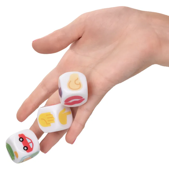 Emojigasm Dice CalExotics Vibrators