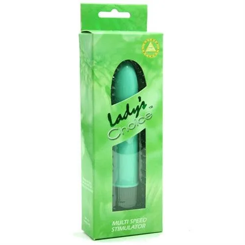 Golden Triangle Vibrators Ladys Choice Vibe Green