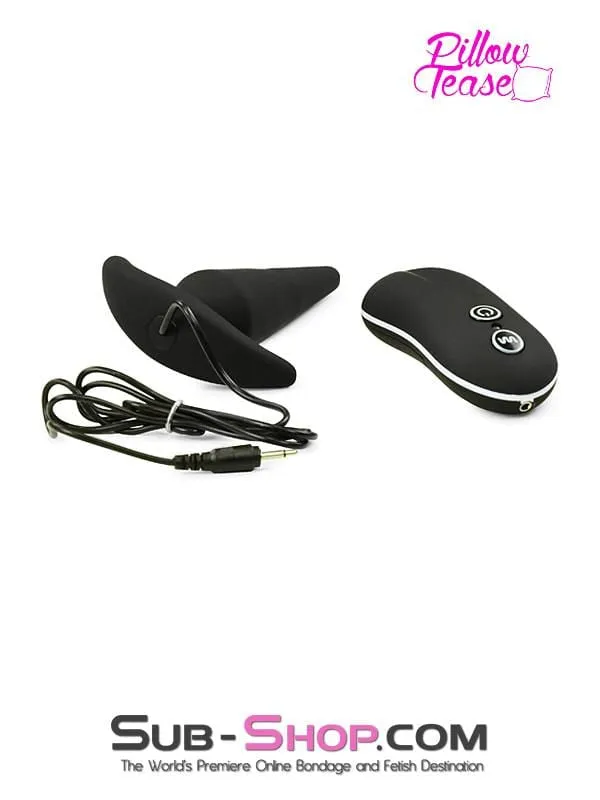 1482M Silicone Anal Mini Rocket Vibrating Butt Plug Black Moonwell Anal