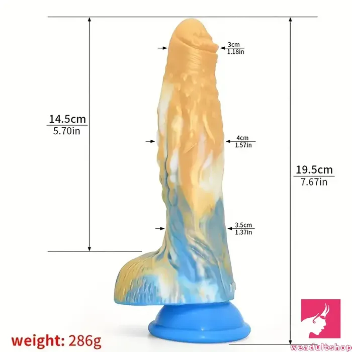 767in Silicone Fantasy Soft Dildo For GSpot Anal Stimulation Sex Toy Weadultshop Male Sex Toys