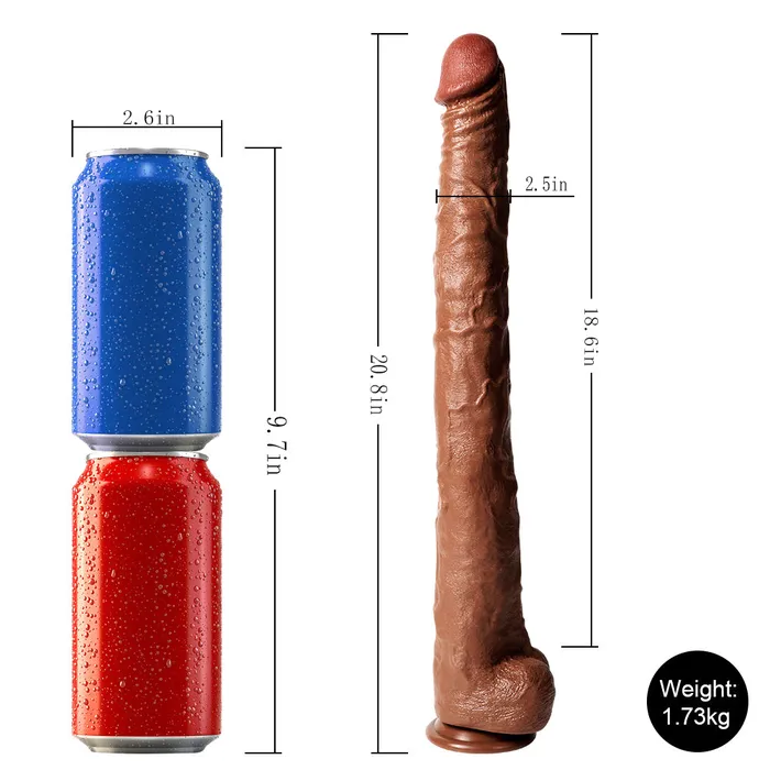Anal 20 inch Long Dildo Extra Large