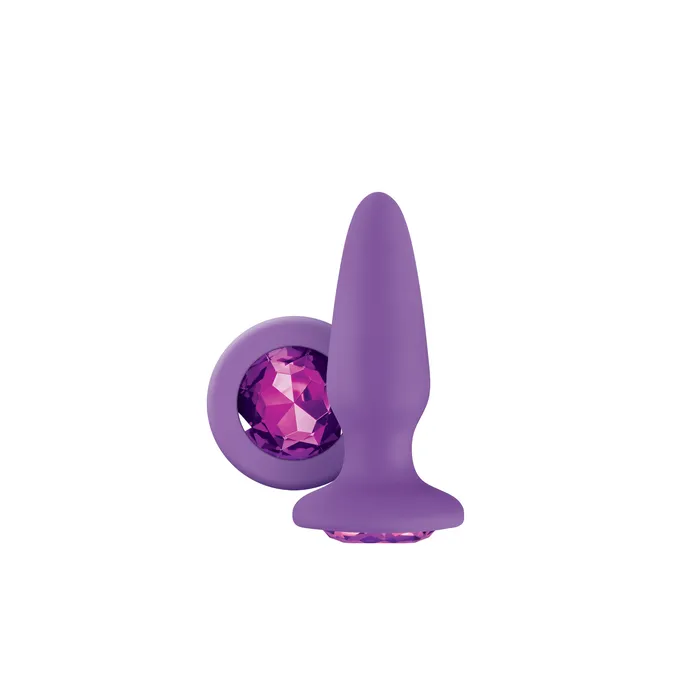 Anal Nsnovelties Glams Sparkly Gemstone Butt Plugs Silky Smooth Silicone for Fun Play