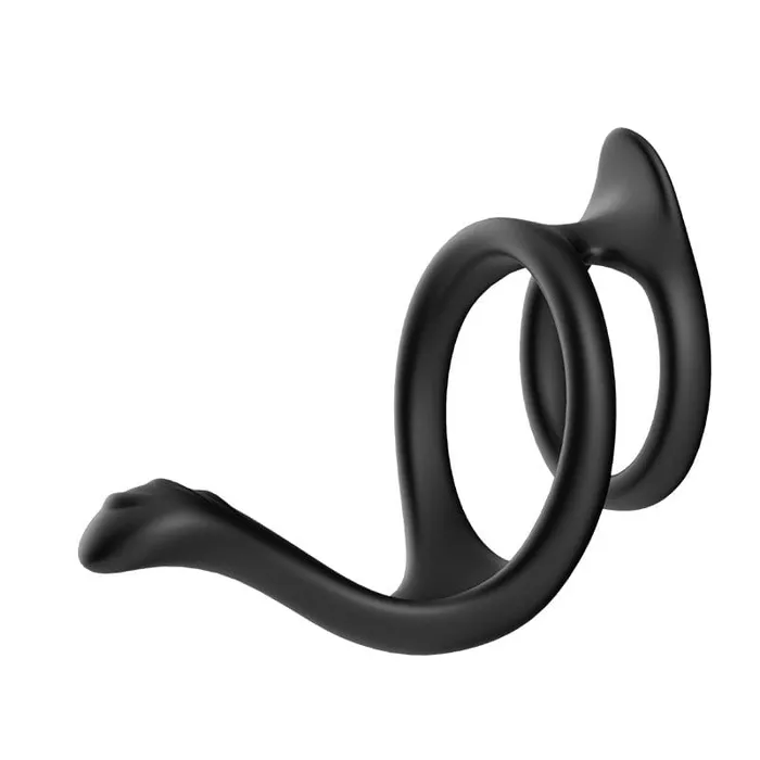 Cock Balls Ring with Perineum Tickler Sh Womens Store Male Sex Toys