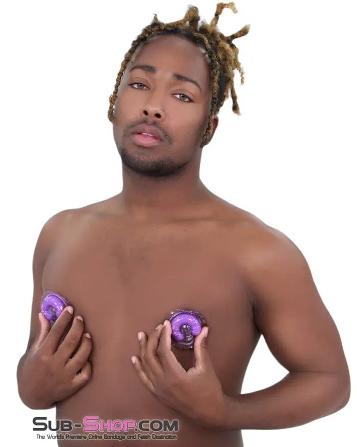 Female Sex Toys Eiffel 0354E Vibrating Surround Nipple Massagers MEGA Deal