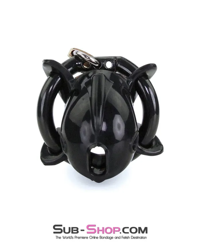 Male Sex Toys Ali Express 9098AESIS Ruined Orgasms Black Silicone Sissy Chastity Cock Cage