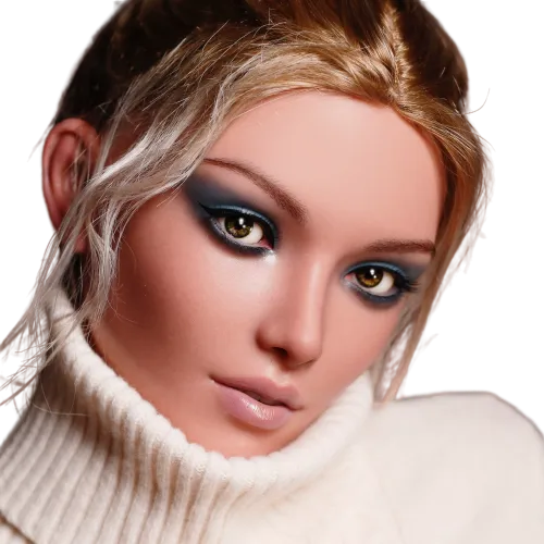 Male Sex Toys Zelex Doll Head H623 ROS Silicone Sex Doll face Zelex Doll head