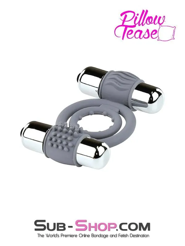 Moonwell 7003M Dual Vibe Waterproof Cock And Balls Erection Rings Vibrators Moonwell 7003M Dual Vibe Waterproof Cock And Balls Erection Rings Vibrators