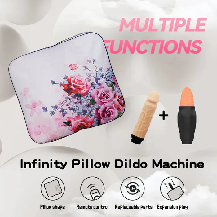 Pillow Dildo Remote Control Sex Machine Female Sex Toys